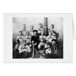 USS Maine Baseball Team 1898 Cards