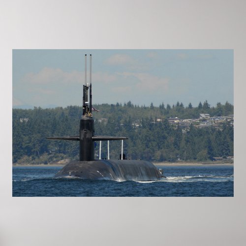 USS Maine SSBN 741 Poster