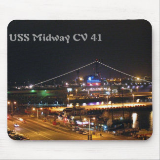 USS Midway CV41 Mouse Pad