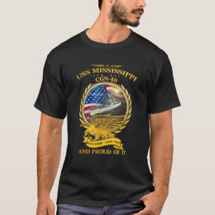 USS Mississippi CGN 40 1978 1997 T-Shirt