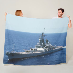 USS MISSOURI FLEECE BLANKET