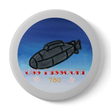 USS Missouri submarine navy Button USS Missouri submarine navy Button