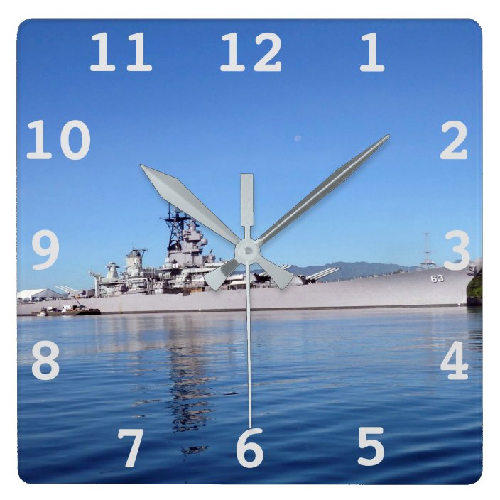 USS Missouri Wall Clock