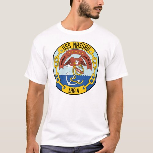 USS Nassau LHA 4 T_Shirt