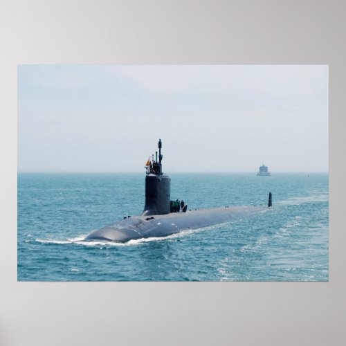 USS New Mexico SSN 779 Poster