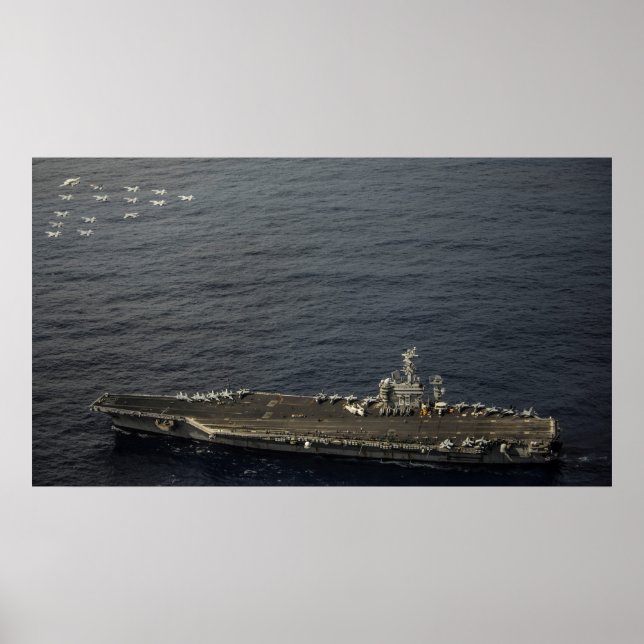 USS Nimitz (CVN 68) Poster (Front)
