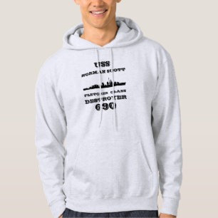 USS NORMAN SCOTT (DD-690) HOODIE