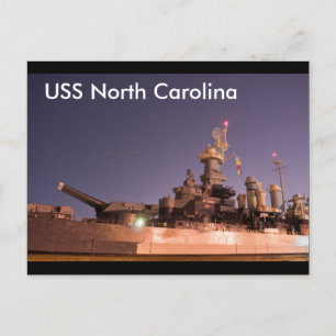 USS North Carolina Postcard