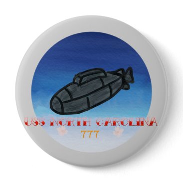 USS North Carolina submarine navy pin USS North Carolina submarine navy pin