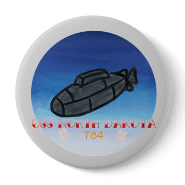 USS North Dakota submarine navy pin USS North Dakota submarine navy pin