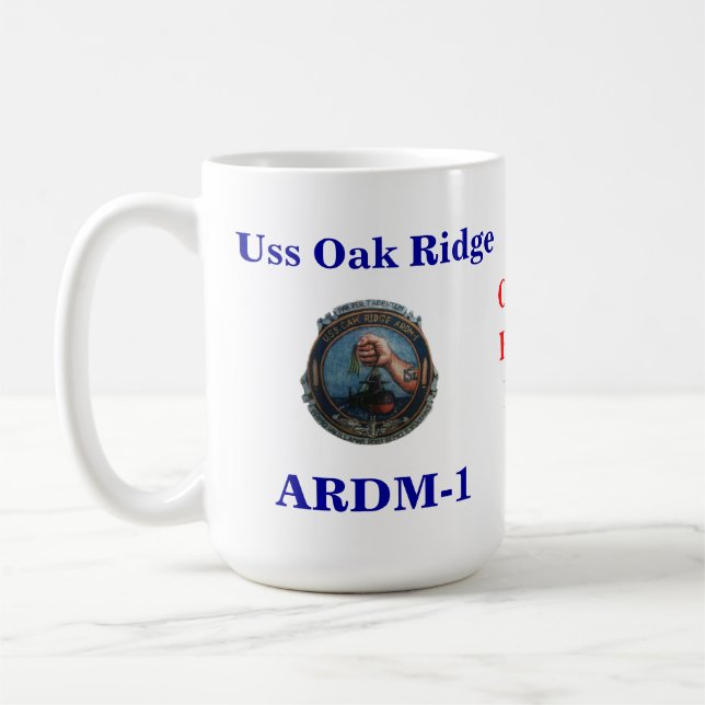 USS Oak Ridge ARDM-1MUG Coffee Mug (Left)
