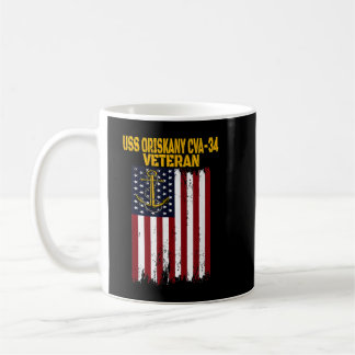 USS Oriskany CVA-34 Aircraft Carrier Veteran Day F Coffee Mug