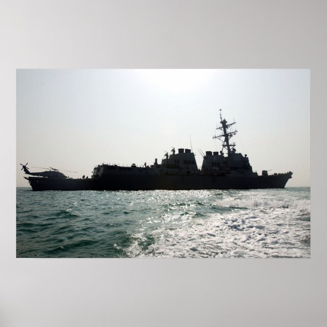 USS Oscar Austin (DDG 79) Poster (Front)