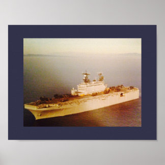 USS Peleliu LHA-5 Poster