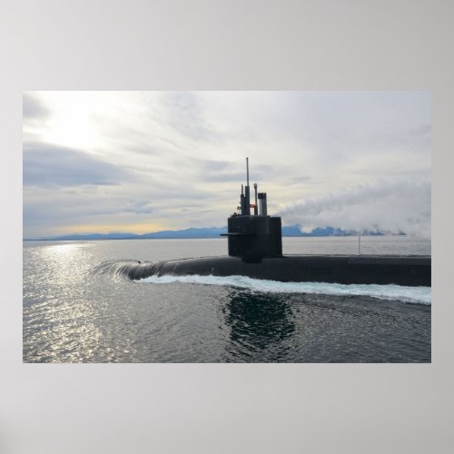 USS Pennsylvania SSBN 735 Poster