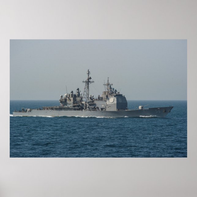 USS Philippine Sea (CG 58) Poster (Front)