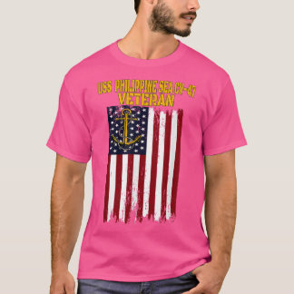 USS Philippine Sea CV47 Aircraft Carrier Veterans  T-Shirt