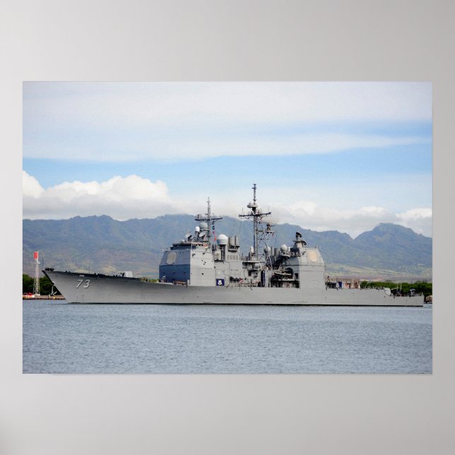 USS Port Royal (CG 73) Poster (Front)