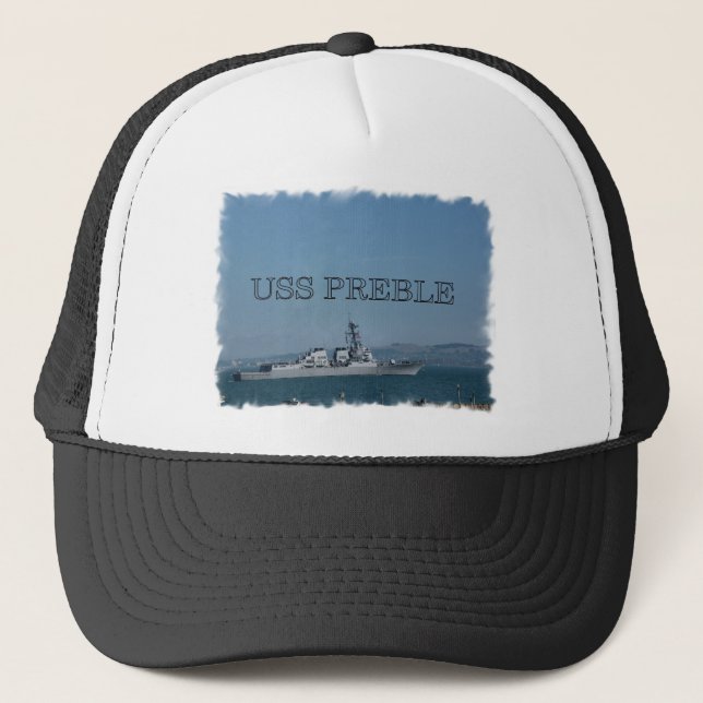 USS Preble Trucker Hat (Front)