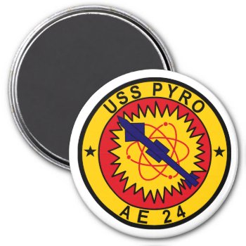 Uss Pyro Ae-24 Magnet by OFFICIAL_USS_Pyro at Zazzle