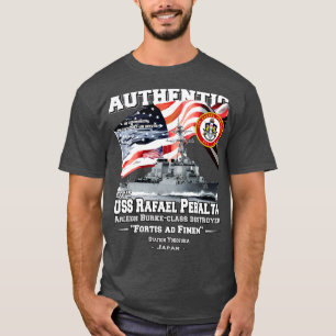 USS Rafael Peralta DDG115 Navy Destroyer T-Shirt