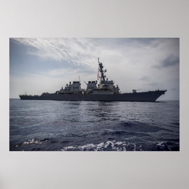 USS Ramage (DDG 61) Poster (Front)