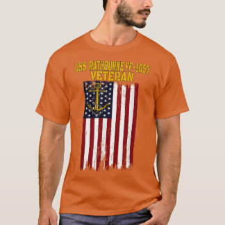 USS Rathburne FF1057 Frigate Veterans Day Father's T-Shirt