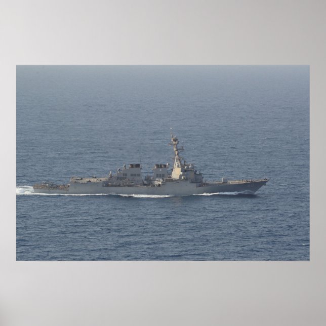 USS Roosevelt (DDG 80) Poster (Front)