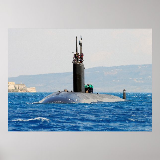 USS San Juan (SSN 751) Poster (Front)