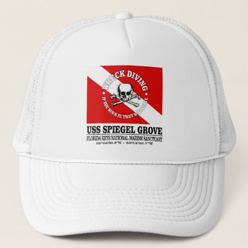 USS Spiegel Grove best wrecks Trucker Hat