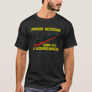 USS SSBN 617 Submarine Veterans Day Father s Day G T-Shirt