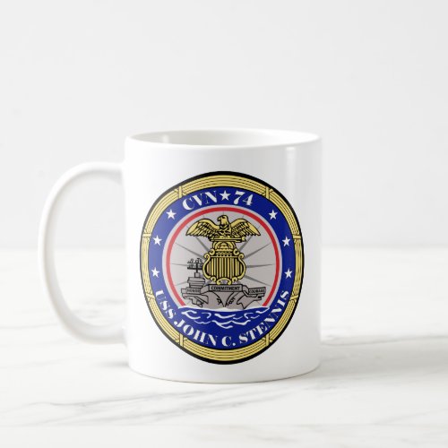 USS Stennis _ CVN 74 Coffee Mug