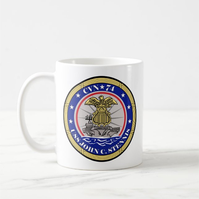 USS Stennis - CVN 74 Coffee Mug (Left)