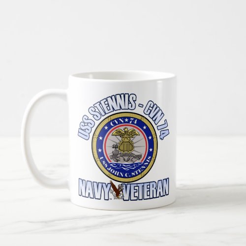 USS Stennis _ CVN 74 Coffee Mug