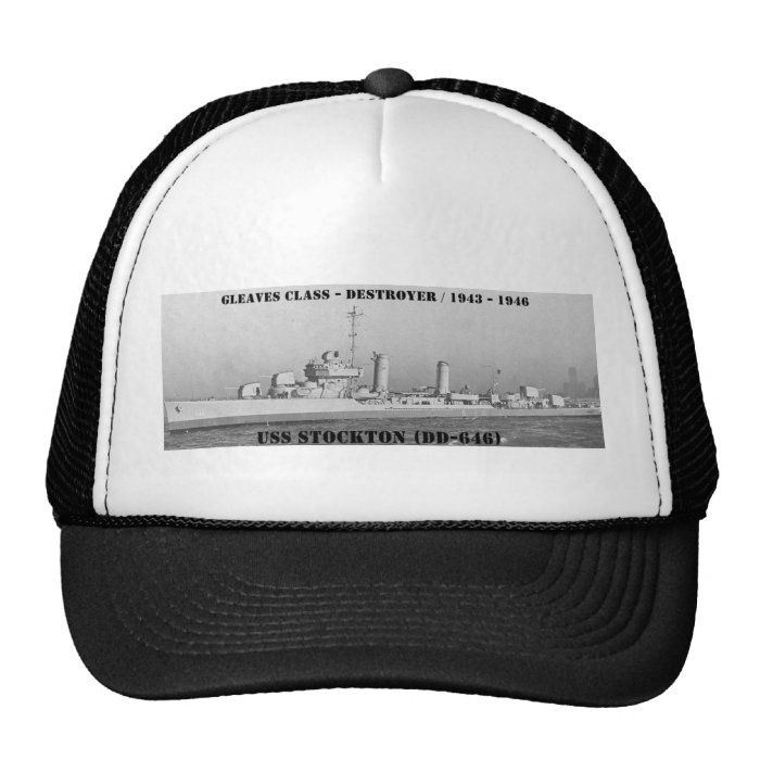 USS Stockton (DD 646) Hats