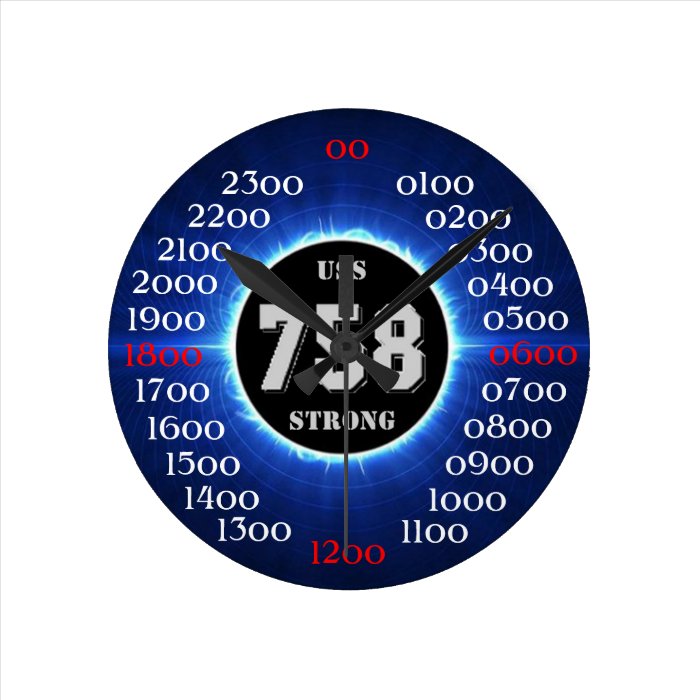 USS Strong (DD 758) Wallclock