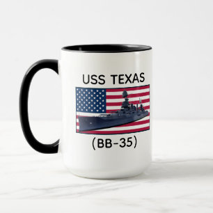 USS Texas (BB-35) Mug