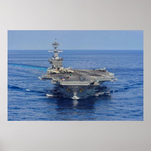 USS Theodore Roosevelt CVN 71 Poster