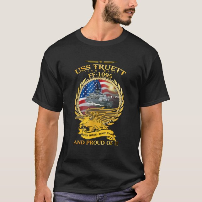 USS Truett FF 1095 T-Shirt (Front)
