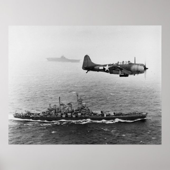 USS Washington Poster (Front)