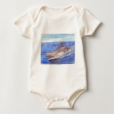 USS WASP BABY BODYSUIT USS WASP BABY BODYSUIT