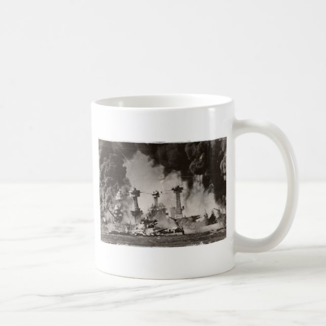 USS West Virginia at Pearl Harbor Coffee Mug (Right)