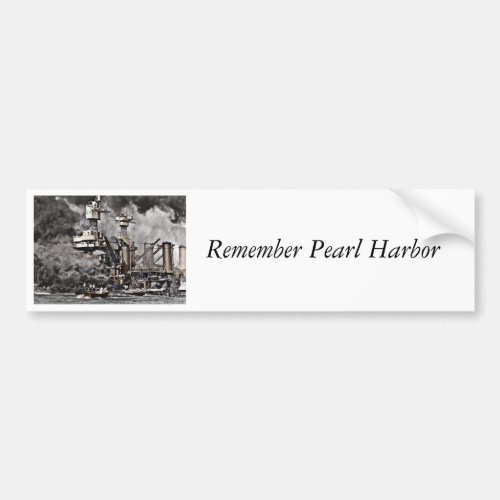 USS West Virginia Bumper Sticker