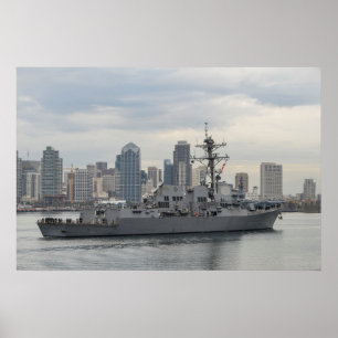 USS William P. Lawrence (DDG 110) Poster