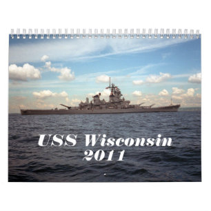 USS Wisconsin Calendar