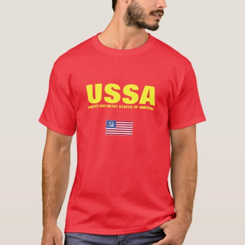 USSA _ UNITED SOCIALIST STATES OF AMERIKA T_Shirt