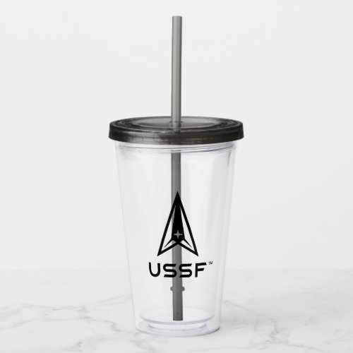 USSF  United States Space Force Acrylic Tumbler
