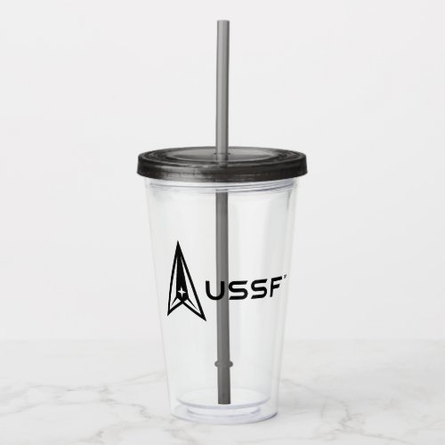 USSF  United States Space Force Acrylic Tumbler