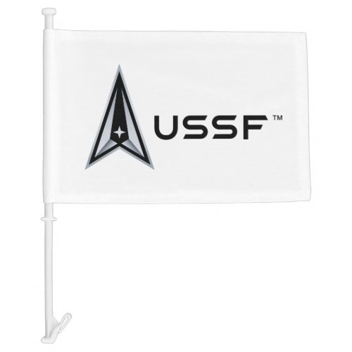 USSF  United States Space Force Car Flag