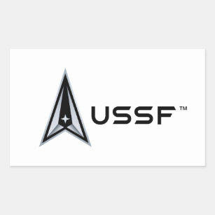 USSF   United States Space Force Rectangular Sticker